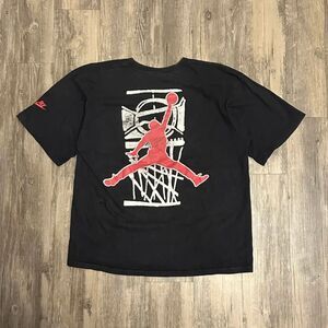 Vintage 90s Authentic By Nike Jordan T-Shirt Size XL MJ Basketball Bulls